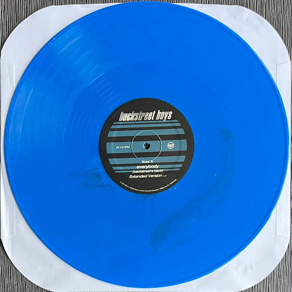 Backstreet Boys : Everybody (Backstreet's Back) (12", Single, Ltd, Blu)
