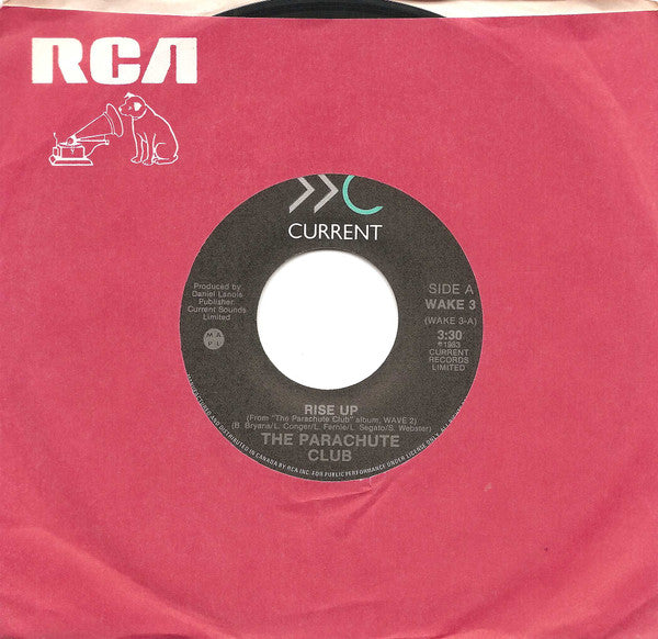 The Parachute Club : Rise Up (7", Single)