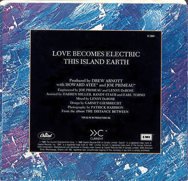 Strange Advance : Love Becomes Electric (7", Single)