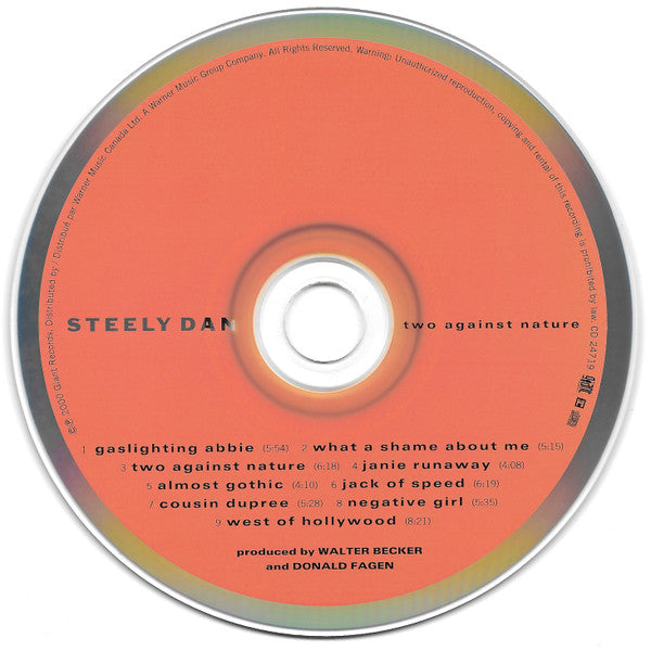 Steely Dan : Two Against Nature (CD, Album)