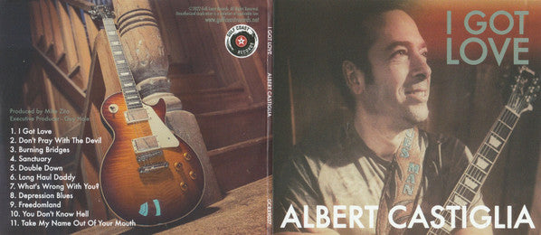 Albert Castiglia : I Got Love (CD, Album, no )