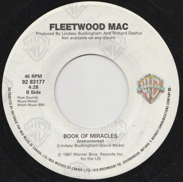 Fleetwood Mac : Seven Wonders (7", Single)