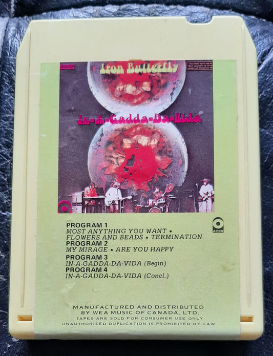 Iron Butterfly : In-A-Gadda-Da-Vida  (8-Trk, Album)