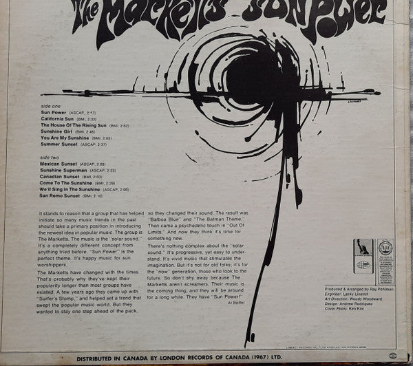 The Marketts : Sun Power (LP, Album)