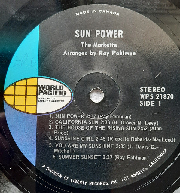 The Marketts : Sun Power (LP, Album)