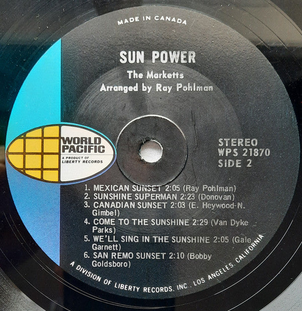 The Marketts : Sun Power (LP, Album)