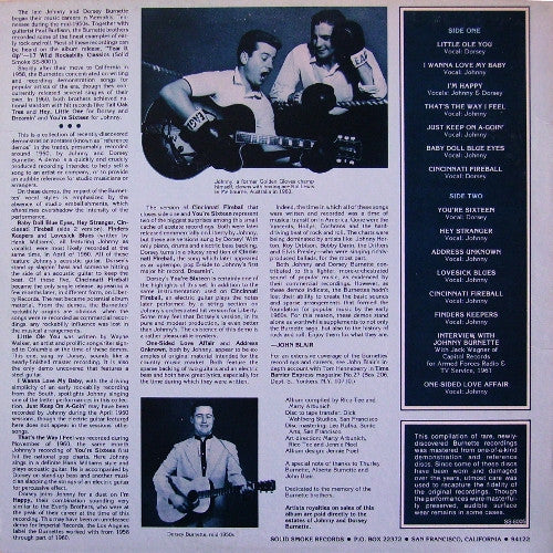 Johnny & Dorsey Burnette : Together Again (LP, Comp)