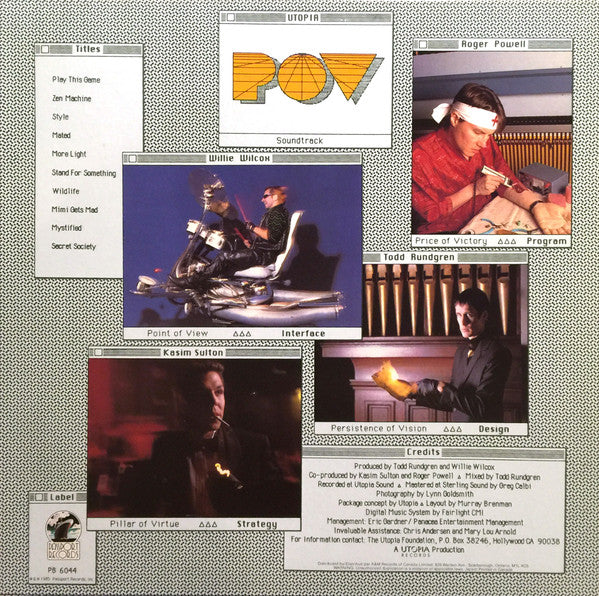 Utopia (5) : POV (LP, Album)