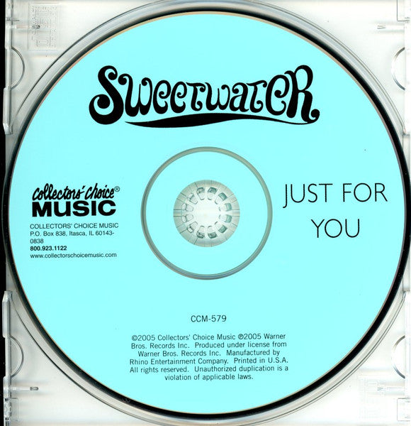 Sweetwater : Just For You (CD, RE)