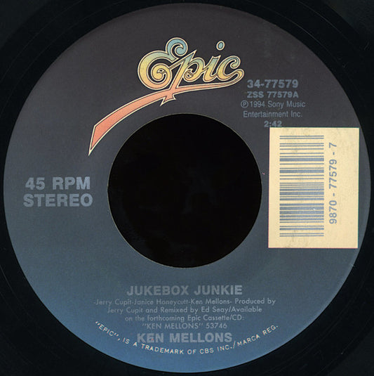 Ken Mellons : Jukebox Junkie (7")