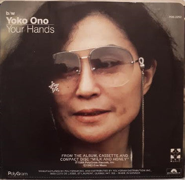 John Lennon : Borrowed Time /  Your Hands (7", Single)