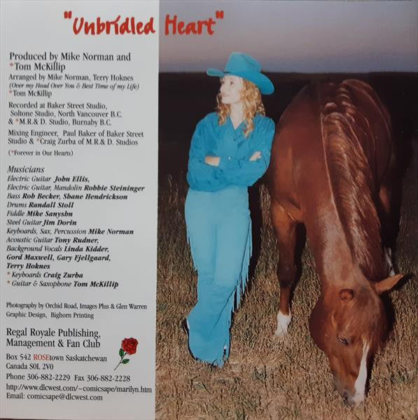 Marilyn Faye Parney : Unbridled Heart (CD, Album)