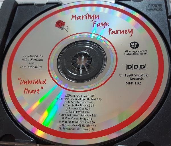 Marilyn Faye Parney : Unbridled Heart (CD, Album)