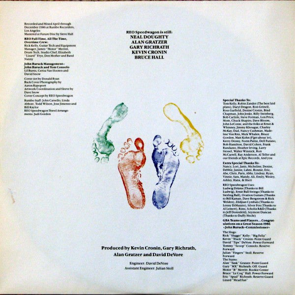 REO Speedwagon : Life As We Know It (LP, Album)