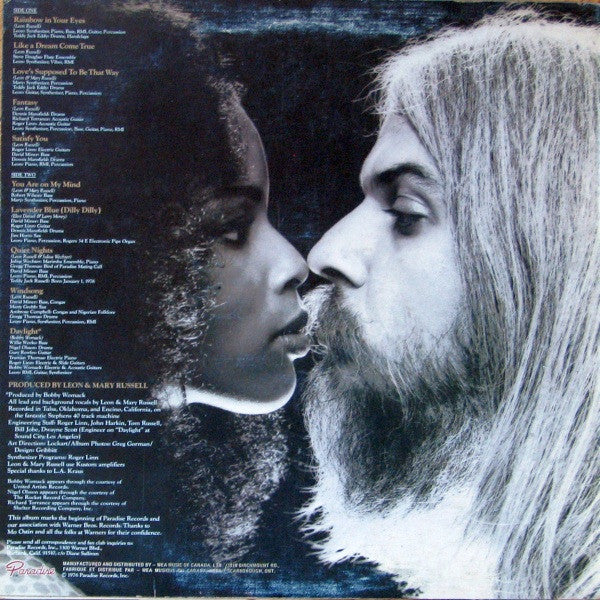 Leon & Mary Russell : Wedding Album (LP, Album)