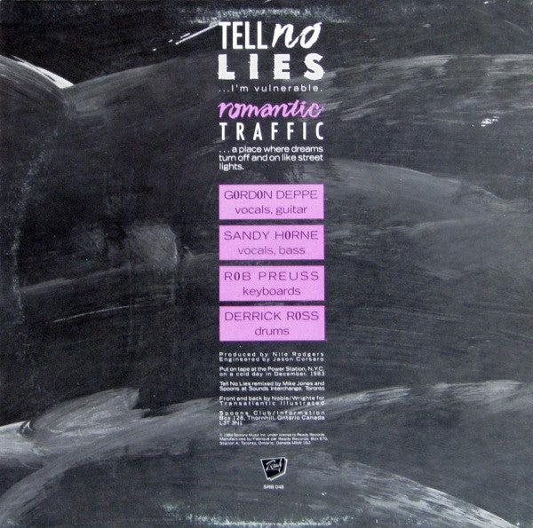 Spoons : Tell No Lies (12", EP)