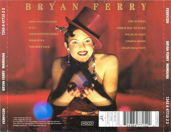 Bryan Ferry : Mamouna (HDCD, Album, RM)