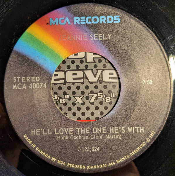 Jeannie Seely : Can I Sleep In Your Arms (7")