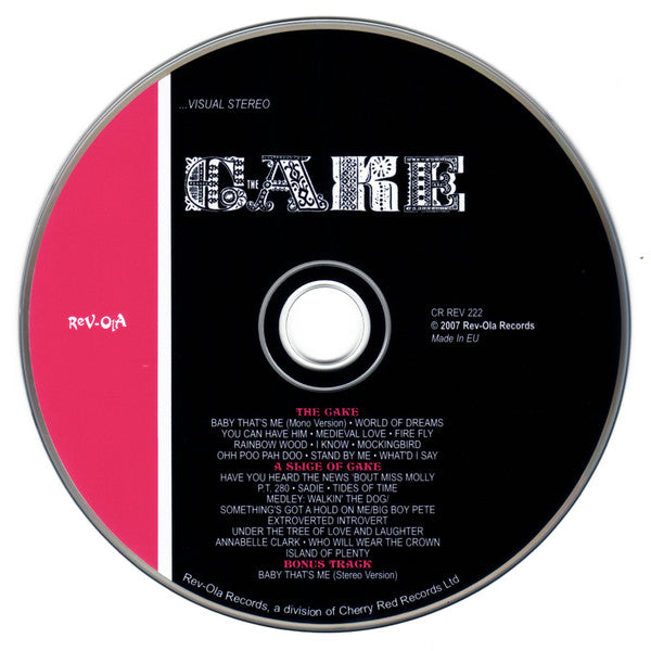 The Cake (2) : More Of The Cake Please (CD, Comp, Mono)