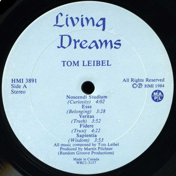 Tom Leibel : Living Dreams (LP, Album)