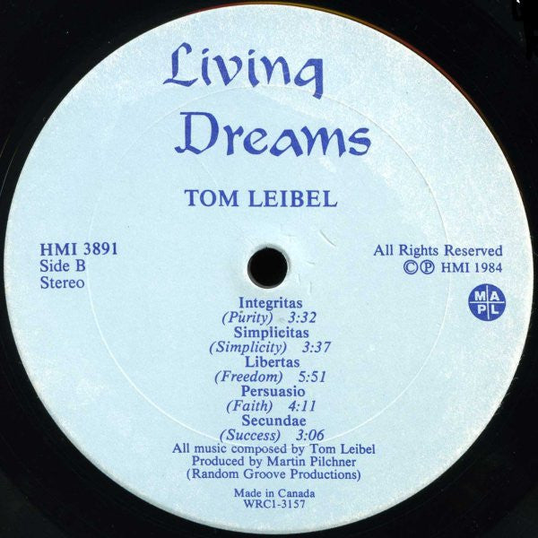 Tom Leibel : Living Dreams (LP, Album)