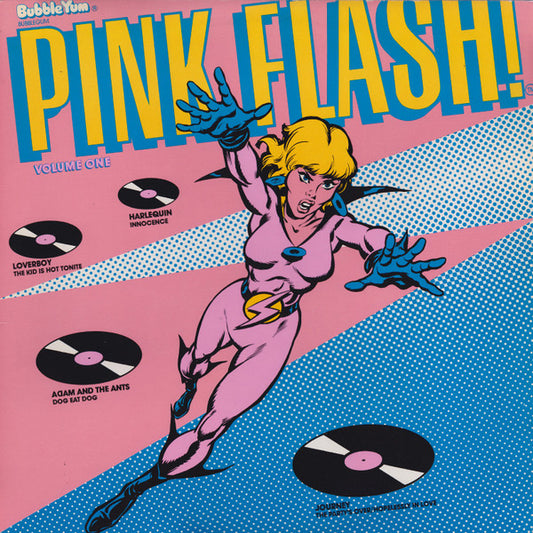 Various : Pink Flash! Volume One (LP, Comp)