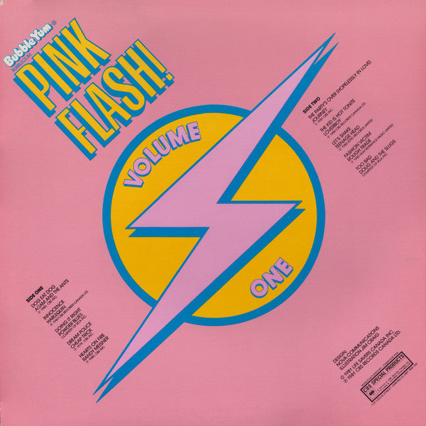 Various : Pink Flash! Volume One (LP, Comp)