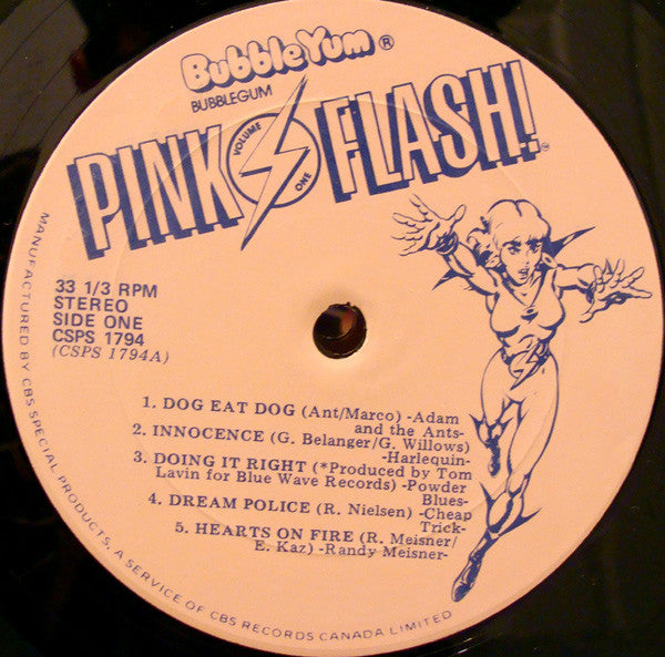 Various : Pink Flash! Volume One (LP, Comp)
