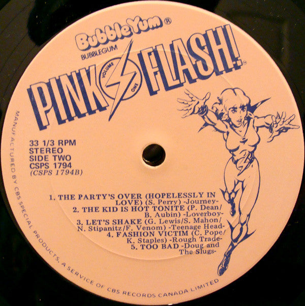 Various : Pink Flash! Volume One (LP, Comp)