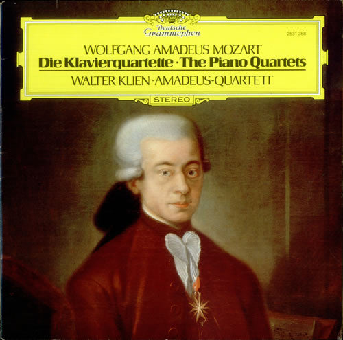 Wolfgang Amadeus Mozart, Walter Klien, Amadeus-Quartett : Die Klavierquartette • The Piano Quartets (LP)