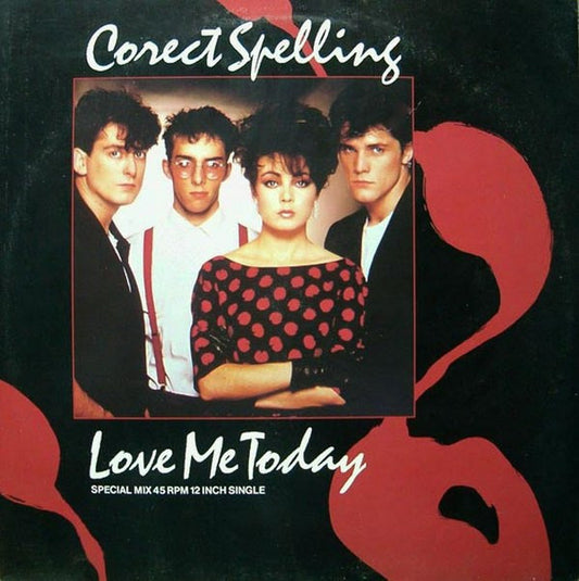 Corect Spelling : Love Me Today (12", Single)