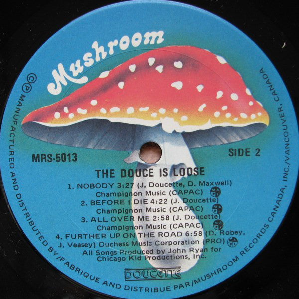 Doucette : The Douce Is Loose (LP, Album)