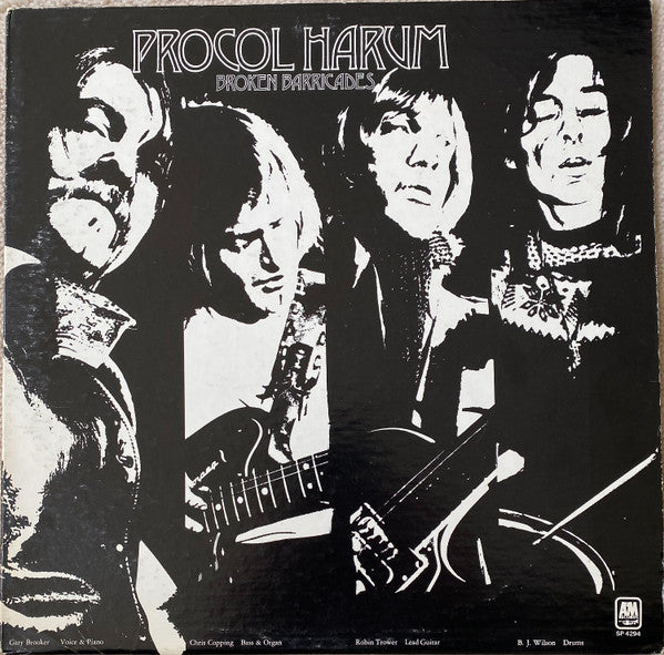 Procol Harum : Broken Barricades (LP, Album, RE)