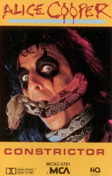 Alice Cooper (2) : Constrictor (Cass, Album, Club, Dol)