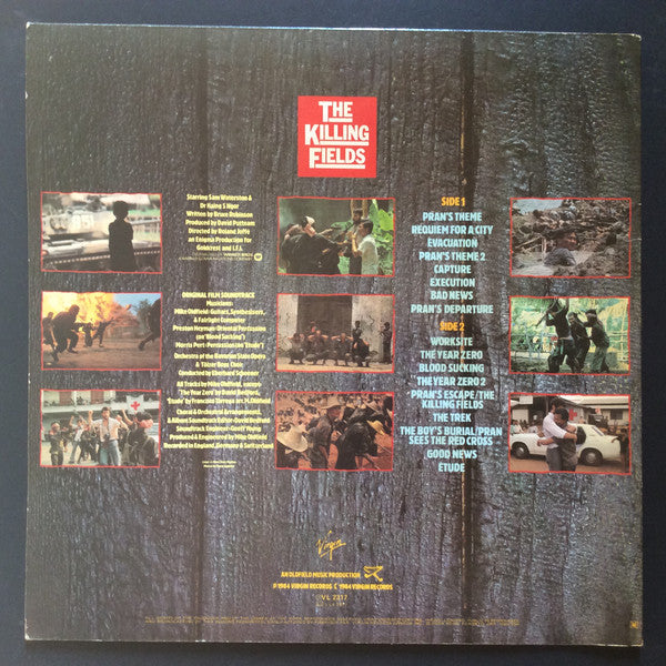 Mike Oldfield : The Killing Fields (Original Film Soundtrack) (LP, Album)