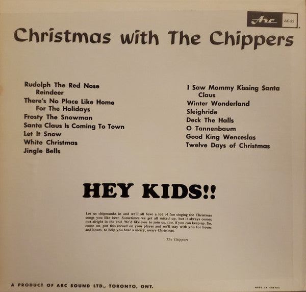 The Chippers : Christmas With The Chippers (LP)