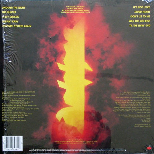 Dokken : Under Lock And Key (LP, Album)