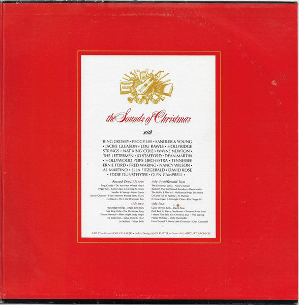 Various : The Sounds Of Christmas (2xLP, Comp, Club, Cap)