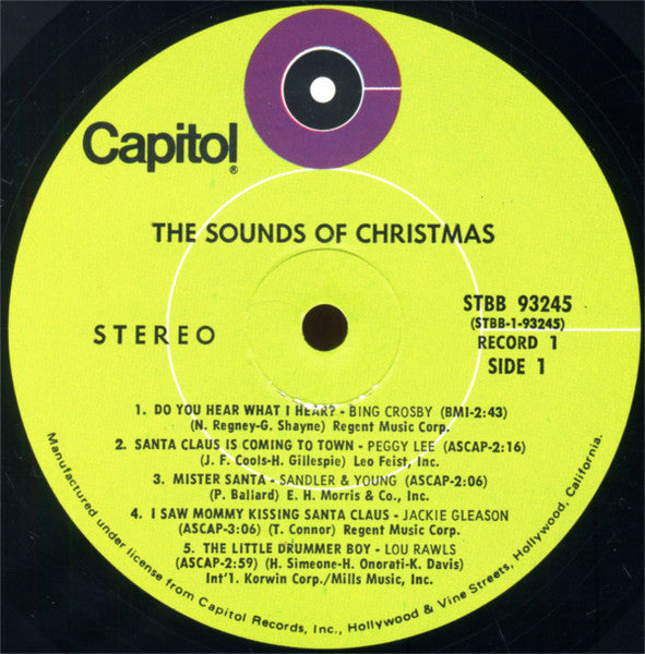 Various : The Sounds Of Christmas (2xLP, Comp, Club, Cap)