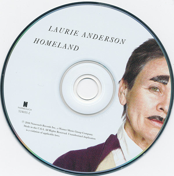 Laurie Anderson : Homeland (CD, Album + DVD-V, NTSC)