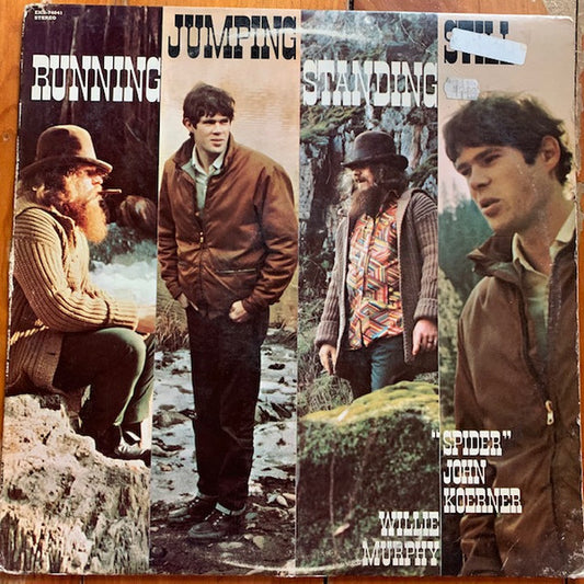 John Koerner & Willie Murphy : Running, Jumping, Standing Still (LP, Album, Gol)