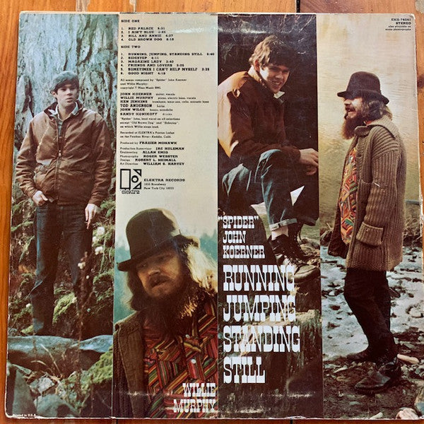 John Koerner & Willie Murphy : Running, Jumping, Standing Still (LP, Album, Gol)