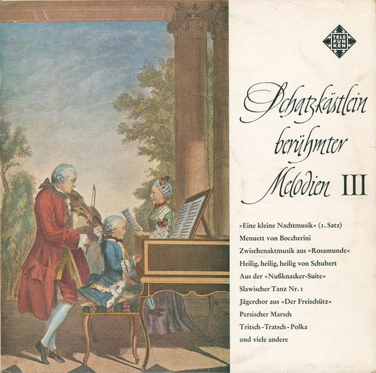 Various : Schatzkästlein Berühmter Melodien III (LP, Comp, Roy)