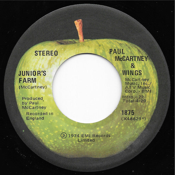 Wings (2) : Junior's Farm (7", Single)