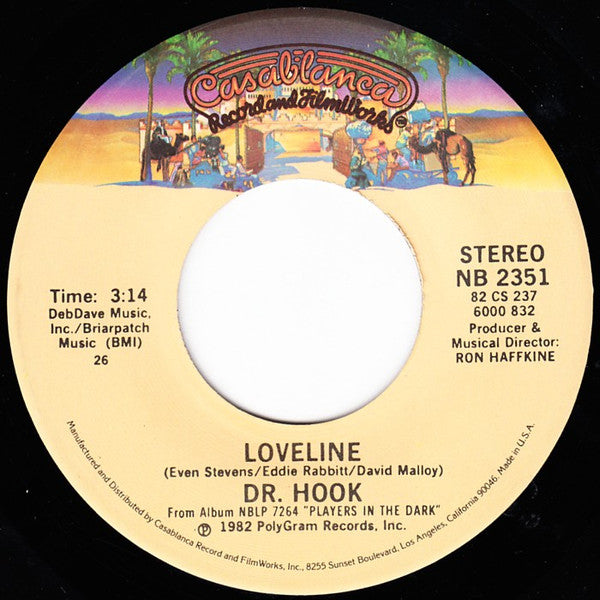 Dr. Hook : Loveline (7", 26 )