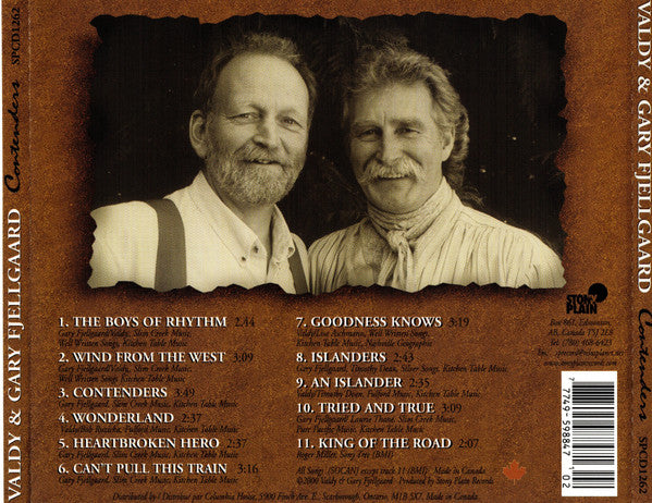 Valdy & Gary Fjellgaard : Contenders (CD, Album, Club)