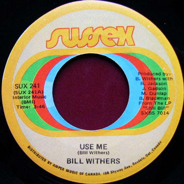 Bill Withers : Use Me (7", Single)