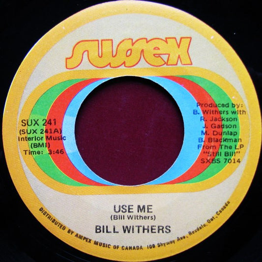 Bill Withers : Use Me (7", Single)