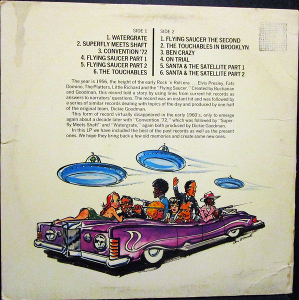 Dickie Goodman : The Original Flying Saucers (LP, Album, Comp)