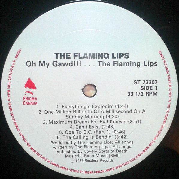 The Flaming Lips : Oh My Gawd!!! . . . The Flaming Lips (LP, Album, Gat)